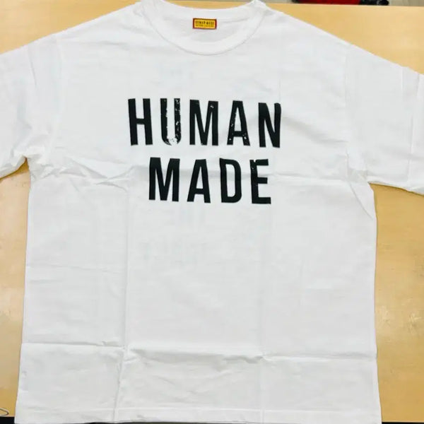 [BUNJANG] Human Made T-Shirt XL White New / 휴먼메이드 반팔티 XL105 화이트 새상품
