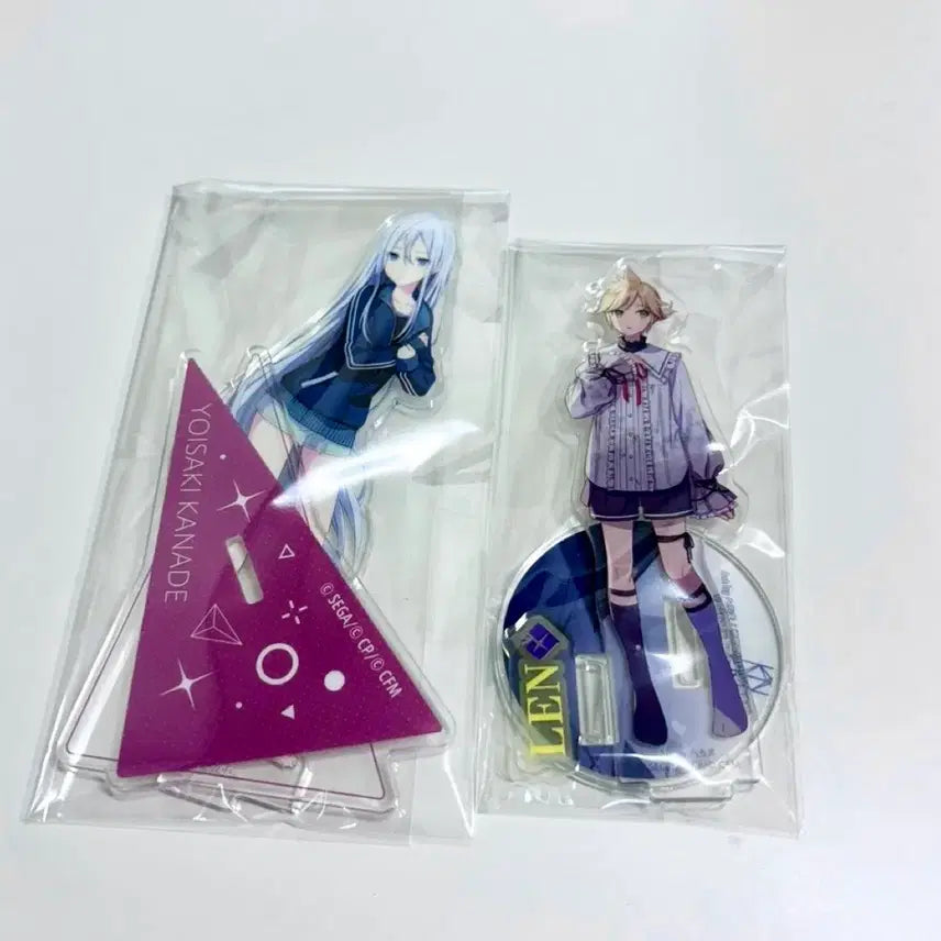 [BUNJANG] Project Sekai Nigo Kanade Kagamine Len Acrylic Stand Connect Live School Uniform Bundle Set / 일괄)프로세카 니고 카나데 카가미네 렌 아크릴스탠드 커넥라 교복