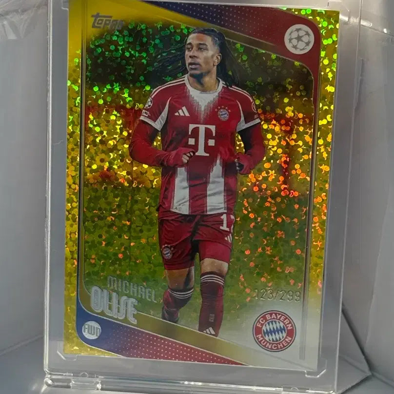 [BUNJANG] Bayern Munich Michael Olise Limited Edition Soccer Card / 바이에른뮌헨 마이클 올리세 299장 한정 희귀 축구카드