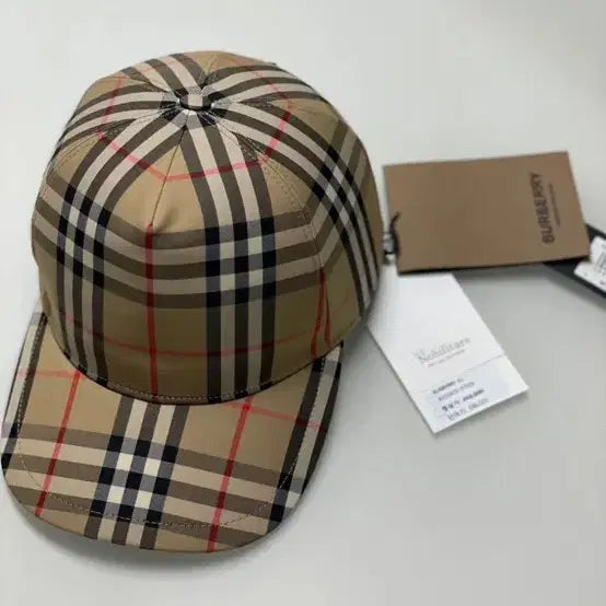 [BUNJANG] Burberry 24FW Vintage Check Trucker Cap / 버버리 24FW 빈티지 체크 트럭커 캡모자