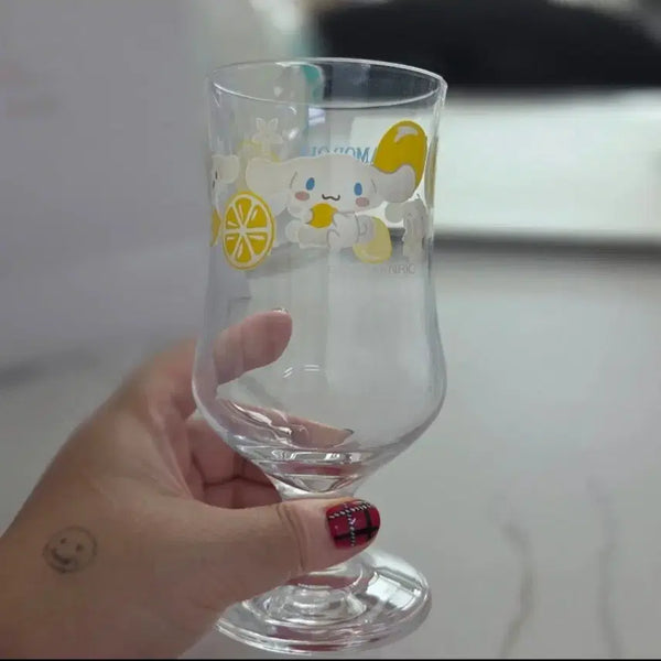[BUNJANG] Cinnamoroll Kuji Glass Cup / 시나모롤 쿠지 상품 글라스잔 유리잔 유리컵