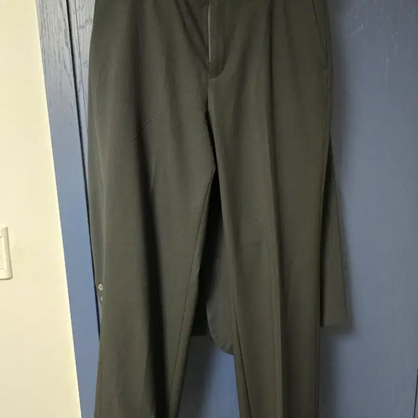 [BUNJANG] Musinsa Standard Flare Hidden Banding Slacks Black Size 33 / (새상품)무신사스탠다드 플레어 히든 밴딩 슬랙스 블랙 33사이즈