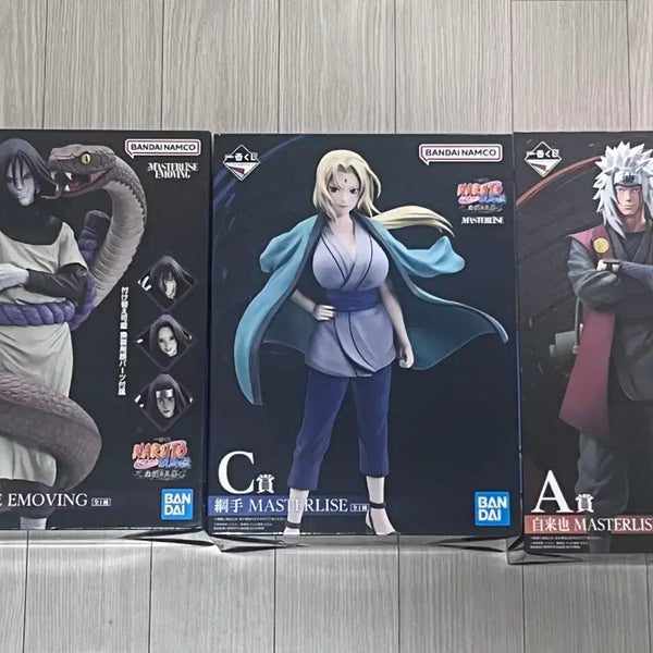 [BUNJANG] Naruto Jiraiya, Tsunade, Orochimaru - Legendary Sannin (Bundle Set) - Unsealed / 무료배송) 제복 나루토 전설의 삼닌자 지라이야,츠나데,오로치마루 (미개봉일괄)