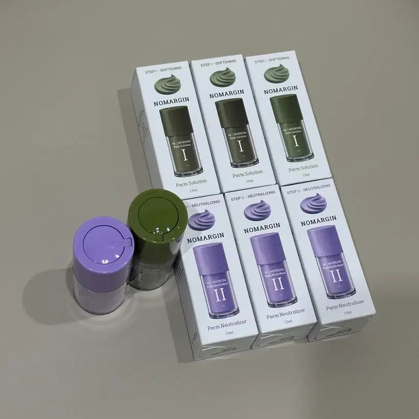 [BUNJANG] Professional Eyelash Perming Solution Kit / 노마진 펌제 1제 2제 세트 / 속눈썹펌 30분컷 가능