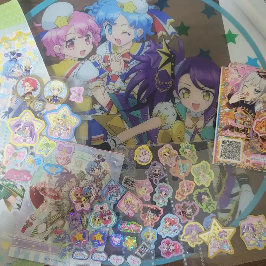 [BUNJANG] PriPara Event Fan & Idol Time Sticker Bundle Set / 프리파라 일괄 양도