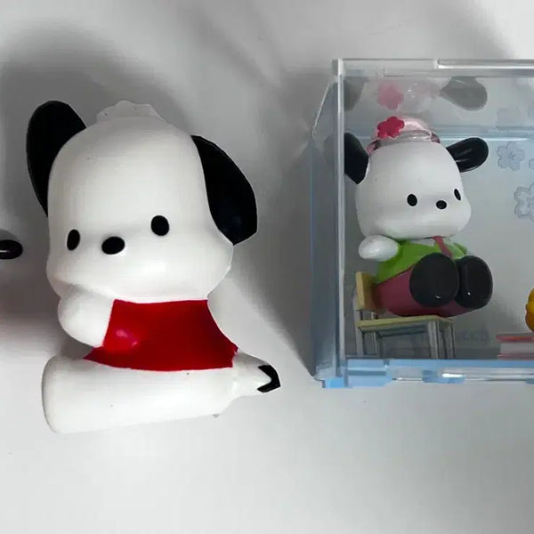 [BUNJANG] Sanrio Pochacco Squishy & Figure Bundle Set / 산리오 포챠코 스퀴시,피규어 일괄세트