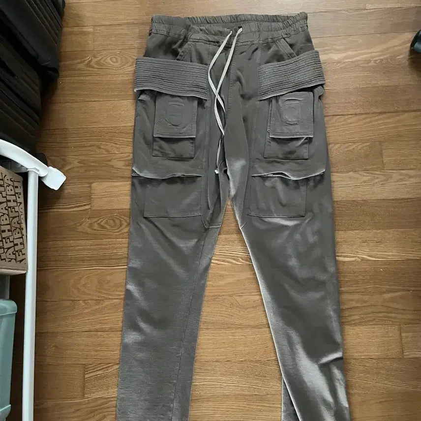 [BUNJANG] Rick Owens Crispy Cargo Pants / 릭오웬스 크리치카고팬츠