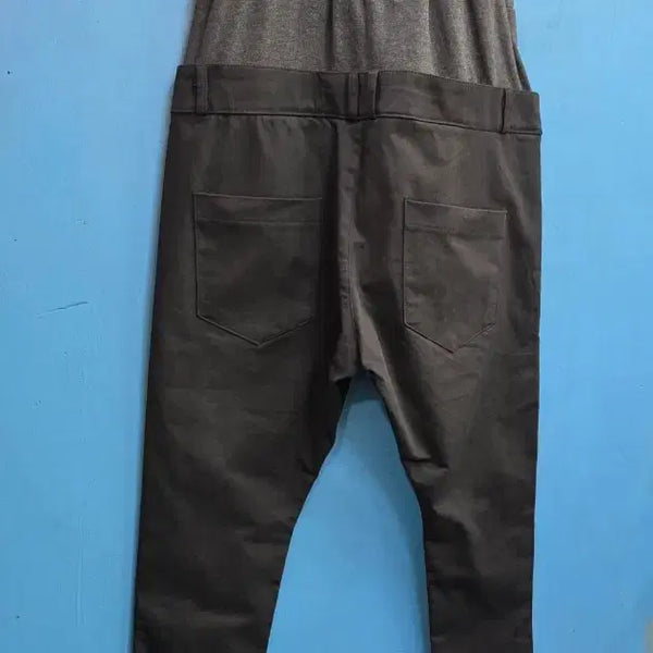 [BUNJANG] UNPLUGGED Double Layered Sarouel Pants / 언플러그드 더블 웨이스트 레이어드 사루엘팬츠