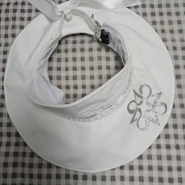 [BUNJANG] Saint Andrews Women's Ribbon Detail Golf Sun Cap / 세인트 앤드류스 모자