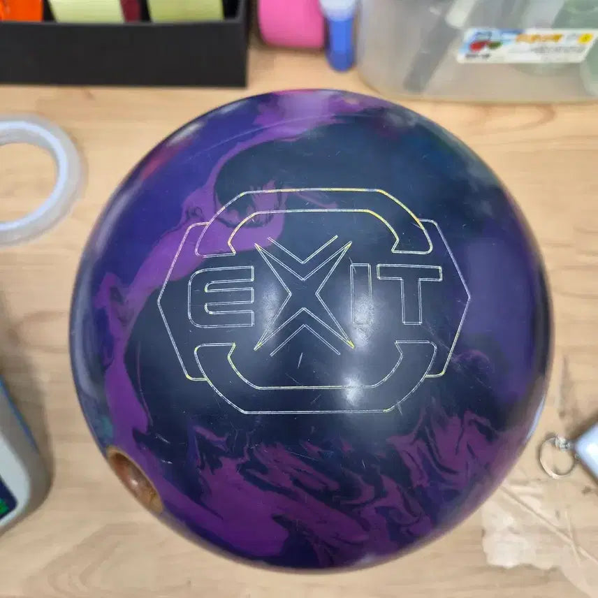 [BUNJANG] Used Bowling Ball 14lb Exit / 중고볼링공 14p 엑시트