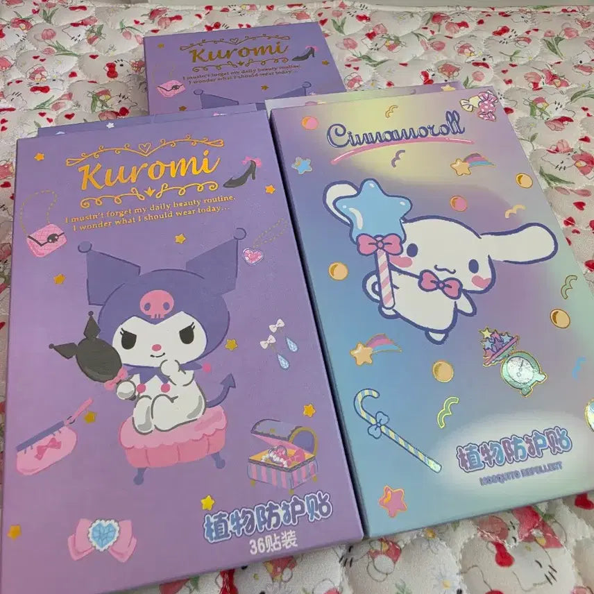 [BUNJANG] Official Kuromi Mosquito Repellent Stickers / 정품 쿠로미 모기퇴치 스티커