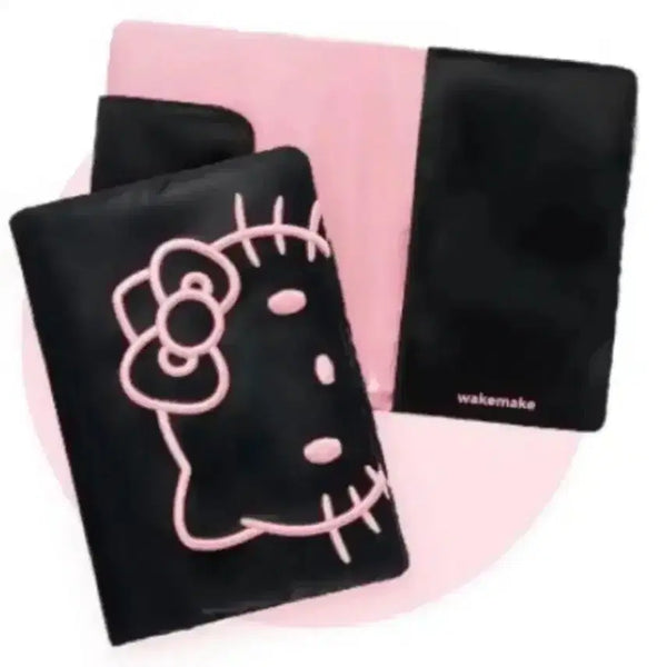 [BUNJANG] WakeMake Kitty Passport Case + Lip Pouch + Hairpin Set / 웨이크메이크 키티 여권케이스+립파우치+머리핀
