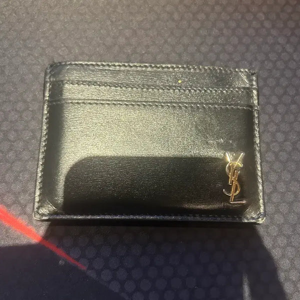 [BUNJANG] Saint Laurent Card Holder Black / 입생로랑 카드지갑 블랙