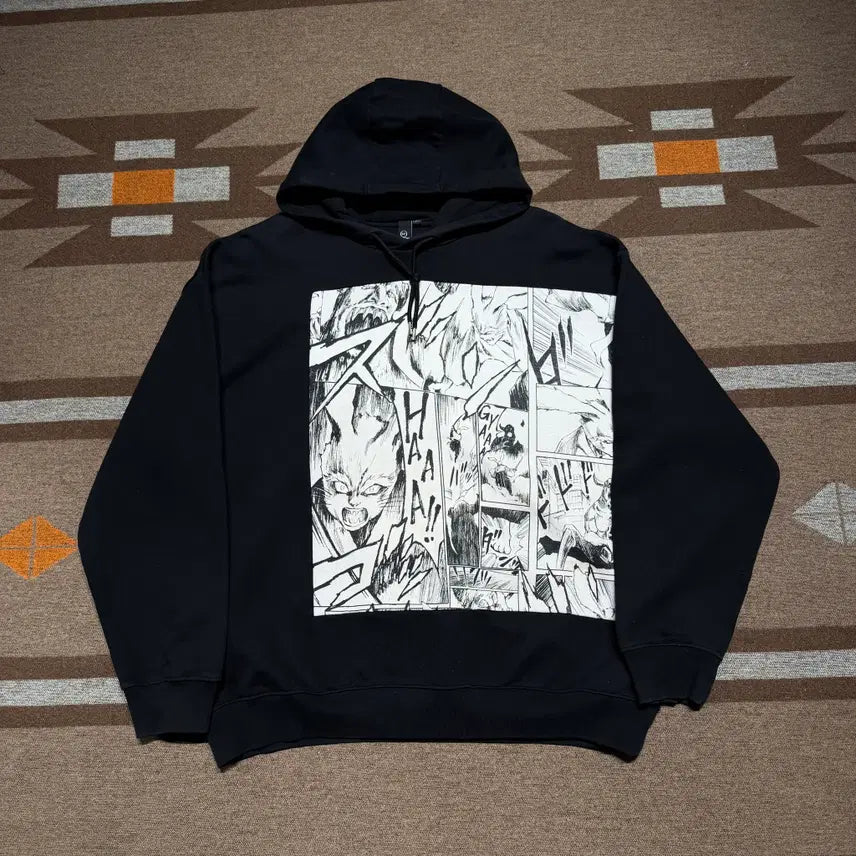 [BUNJANG] Alexander McQueen Tamura Yoshiyasu Menswear Collection Hoodie M (100-105) / 백화점판)알렉산더맥퀸 타무라요시야스 맨가컬렉션 후드 M 100~105