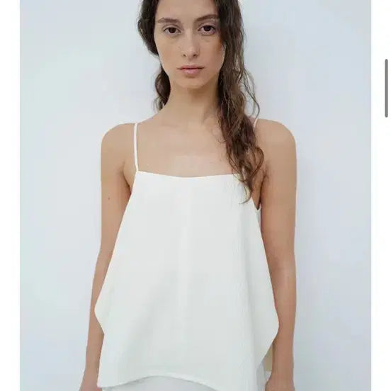 [BUNJANG] Le17septembre Wrinkled String Tank Top / Le17septembre 르셉템버 르917 크링클드 스트링 탱크 탑