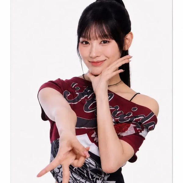 [BUNJANG] Domino's Pizza x RISENE Mina Minami Photocard / 도미노 피자 x 리센느 미나미 포토카드 포카