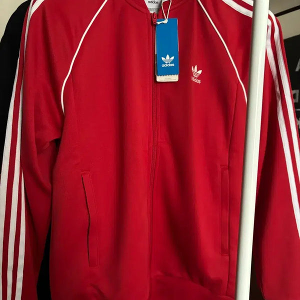 [BUNJANG] Adidas Track Jacket Red XL / 아디다스 져지 xl