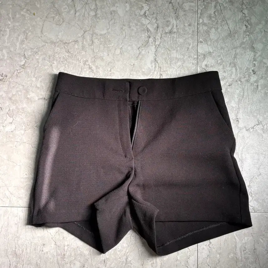 [BUNJANG] High-Waisted Tailored Shorts / 반바지