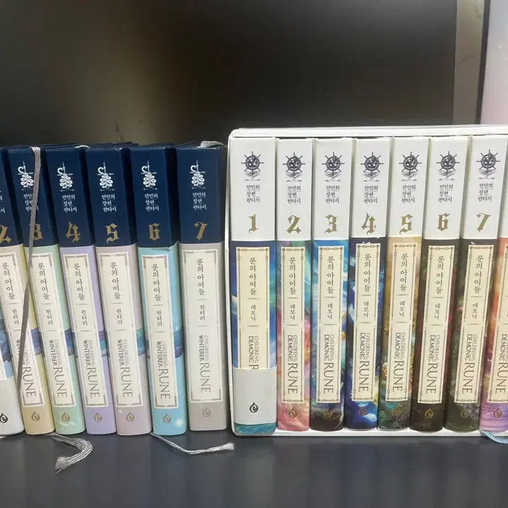 [BUNJANG] The Record of a Fallen Vampire: Winterer / Demonic Complete Set / 룬의 아이들 원터러/데모닉 전권 판매합니다