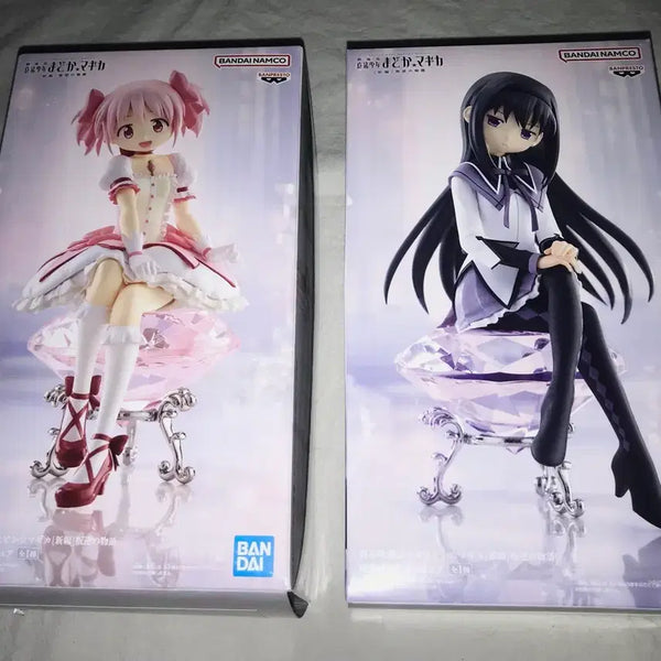 [BUNJANG] Madoka Magica Homura Akemi & Madoka Kaname Noodle Stopper Figure Bundle Set (Simple Unboxing) / 마법소녀 마도카 마기카 호무라 마도카 누들스토퍼 피규어 단순개봉 일괄