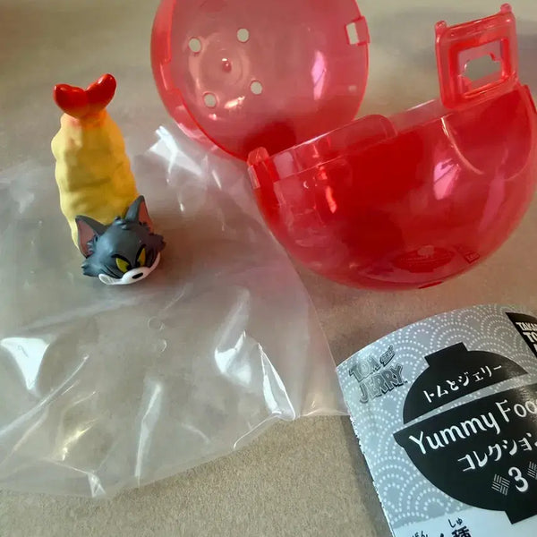 [BUNJANG] Tom and Jerry Yummy Collection Vol. 3 Shrimp Tempura Tom Figure / 톰과제리 가챠 야미 컬렉션 3 새우튀김 톰 피규어