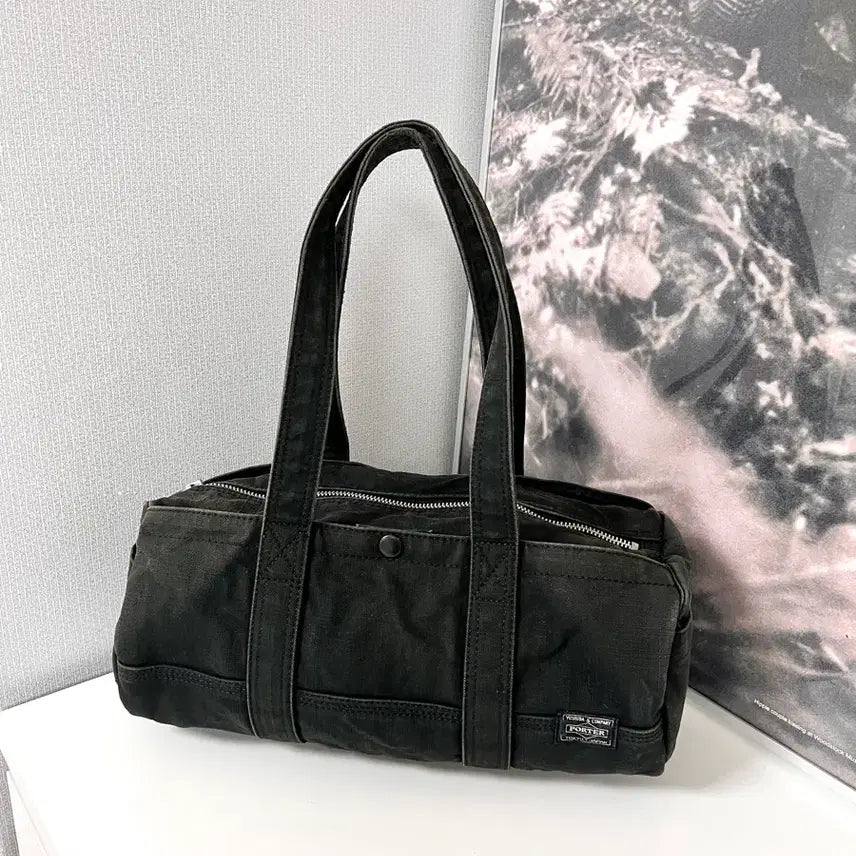 [BUNJANG] PORTER-SUNNY Boston Bag L (Black) / PORTER-SUNNY BOSTON BAG L(Black)