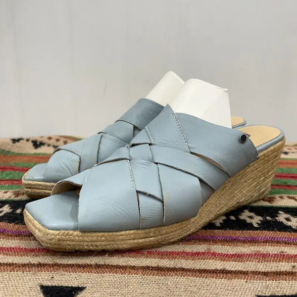[BUNJANG] Vera Wang Wedge Heel Sandals 255 / 베라왕 웨지힐 샌들 구두 255 X02756