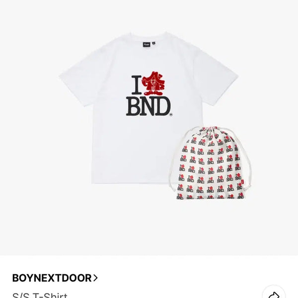 [BUNJANG] BOYNEXTDOOR Taesan Pop-up T-Shirt (Size L) / 태산 home 팝업 티셔츠