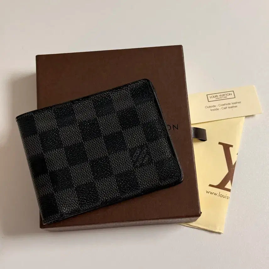 [BUNJANG] Louis Vuitton Damier Multiple Wallet / 루이비통 다미에 멀티플 월릿 반지갑