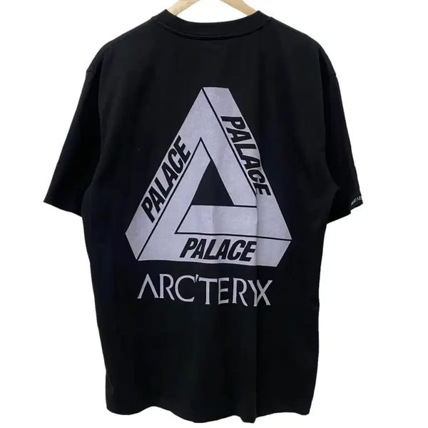 [BUNJANG] Arc'teryx x Palace Short Sleeve T-Shirt Black / L) 반팔티 블랙