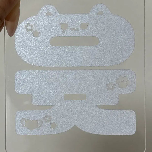 [BUNJANG] NCT WISH Yushi Reflective Sticker + Acrylic Panel Name Sticker / 엔시티 위시 유우시 반사스티커 + 아크릴판 양도 네임 스티커
