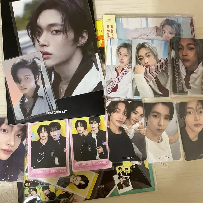 [BUNJANG] RIIZE Wonbin Hug Magazine Postcard Set / 라이즈 원빈 톡색시 포스트카드 엽서 세트 허그 잡지 매거진 증사 증명사진 올오브유 올옵유 페임 전시회