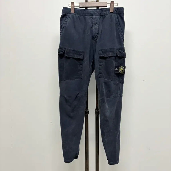 [BUNJANG] Stone Island Frost Training Pants Navy / [S]스톤아일랜드 프로스트 트레이닝 팬츠