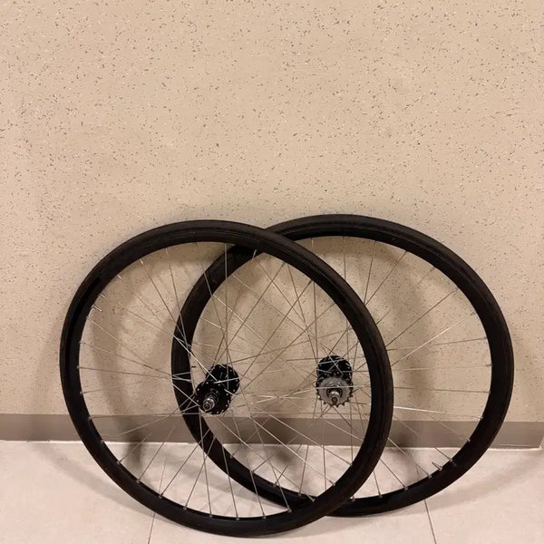[BUNJANG] Black Hub Pixie Silver Clincher Wheelset / 블랙허브 픽시 실버 클린처 휠셋 판매 - 엘립스 csc 언노운 베이직3