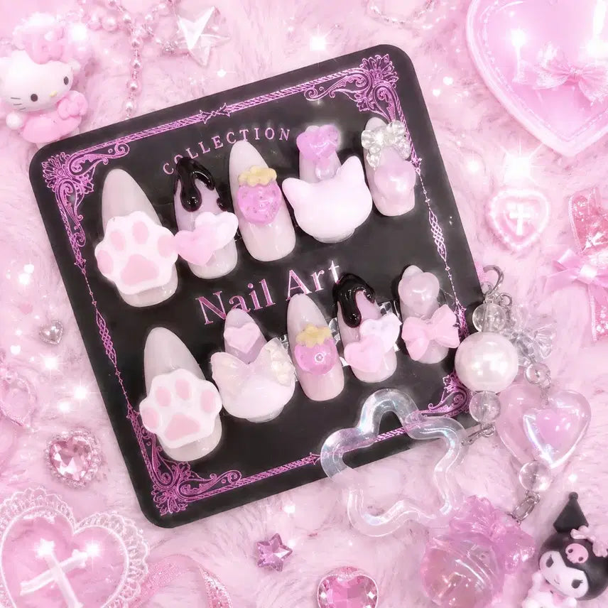[BUNJANG] Handmade Nail Tips / 양산형 수제 네일팁