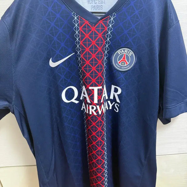 [BUNJANG] Nike Paris Saint-Germain 2025/26 Stadium Home Dri-FIT Replica Jersey - Midnight Navy (Unmarked) / 나이키 파리 생제르맹 2025/26 스타디움 홈 드라이핏 사커 레플리카 저지 미드나잇 네이비 (논 마킹 버전)