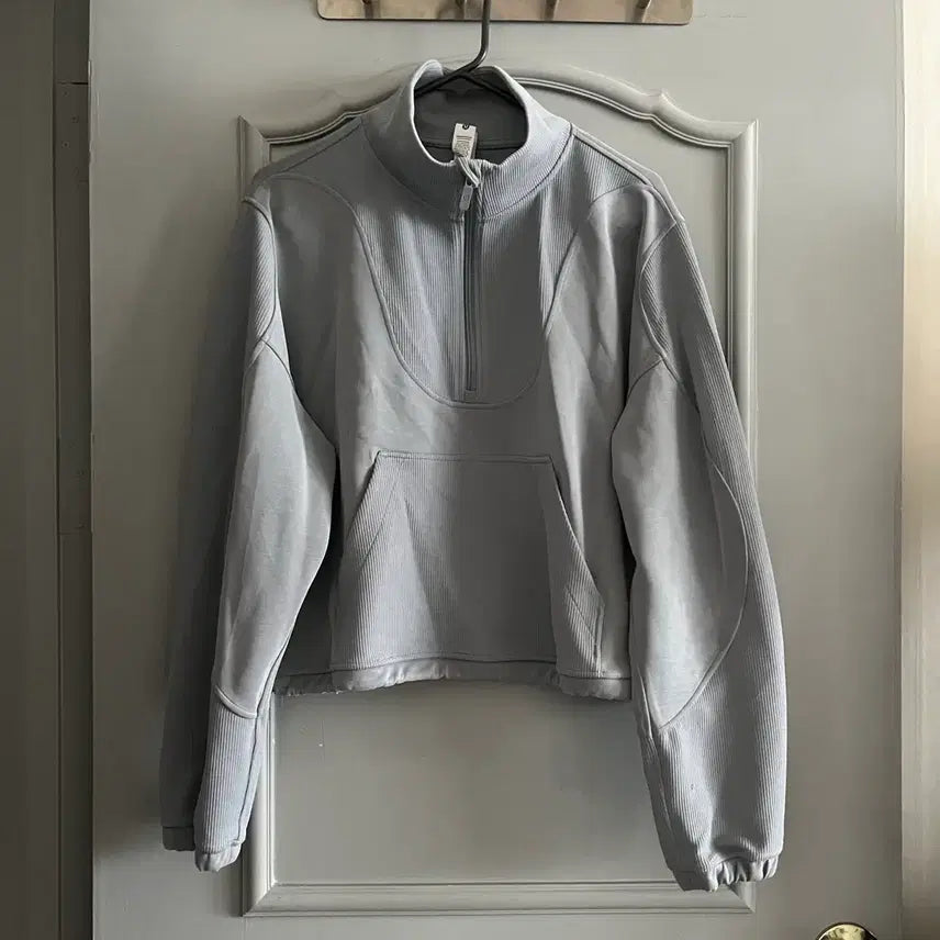 [BUNJANG] Lululemon Brushed Softstreme Ribbed Half-Zip Size 12 / 룰루레몬 브러시드 Softstreme 리브드 하프집 12사이즈