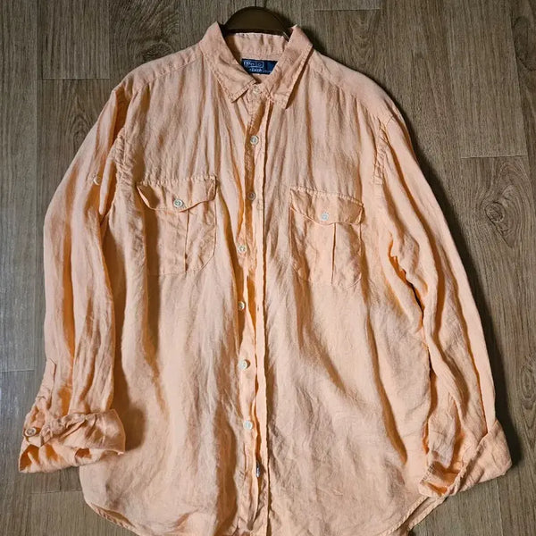 [BUNJANG] Polo Ralph Lauren Linen Shirt / 폴로랄프로렌 린넨셔츠