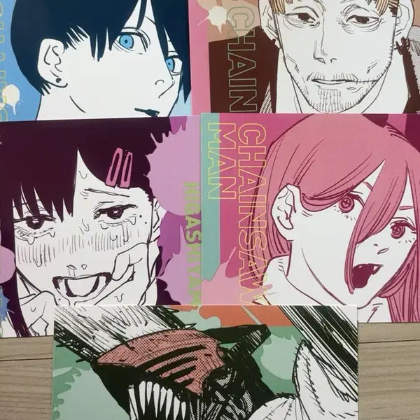 [BUNJANG] Chainsaw Man Original Art Card Collection - Kobeni, Aki, Power, Kishibe / 체인소맨 원화 아트카드 컬렉션 코베니 아키 파워 체인소맨 키시베