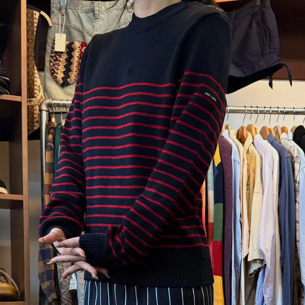 [BUNJANG] Saint James 90s-00s Pure New Wool Kankal Sweater / 90  ~ 00S 세인트 제임스 퓨어 뉴울 캉칼 깡칼 스웨터