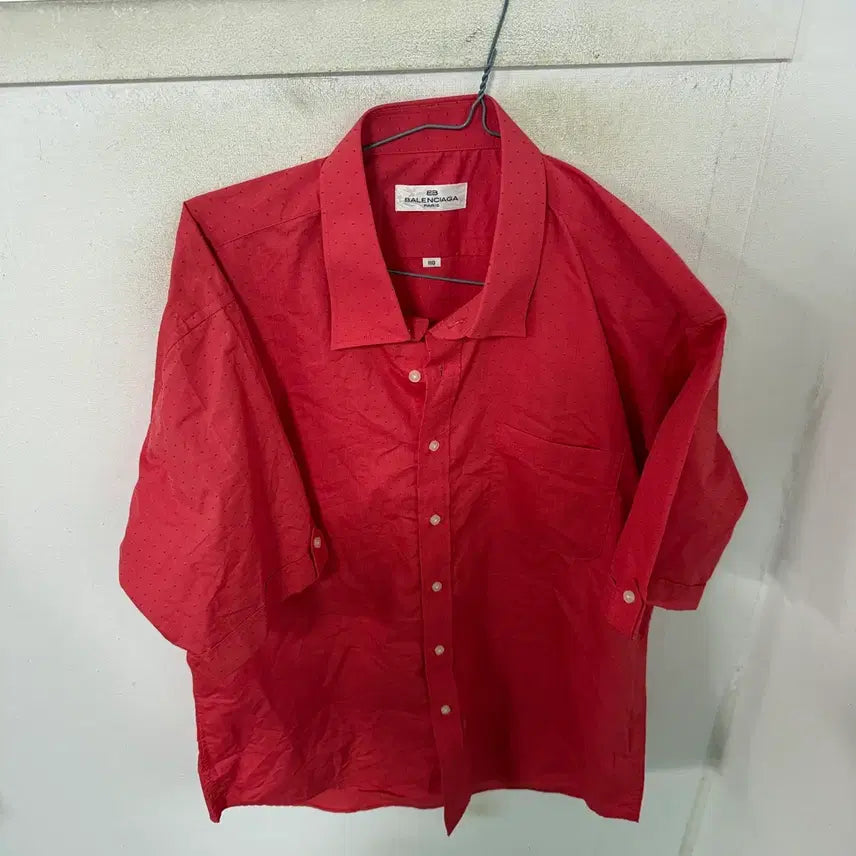 [BUNJANG] Balenciaga Short Sleeve Shirt / 새상품 발렌시아가 반팔셔츠