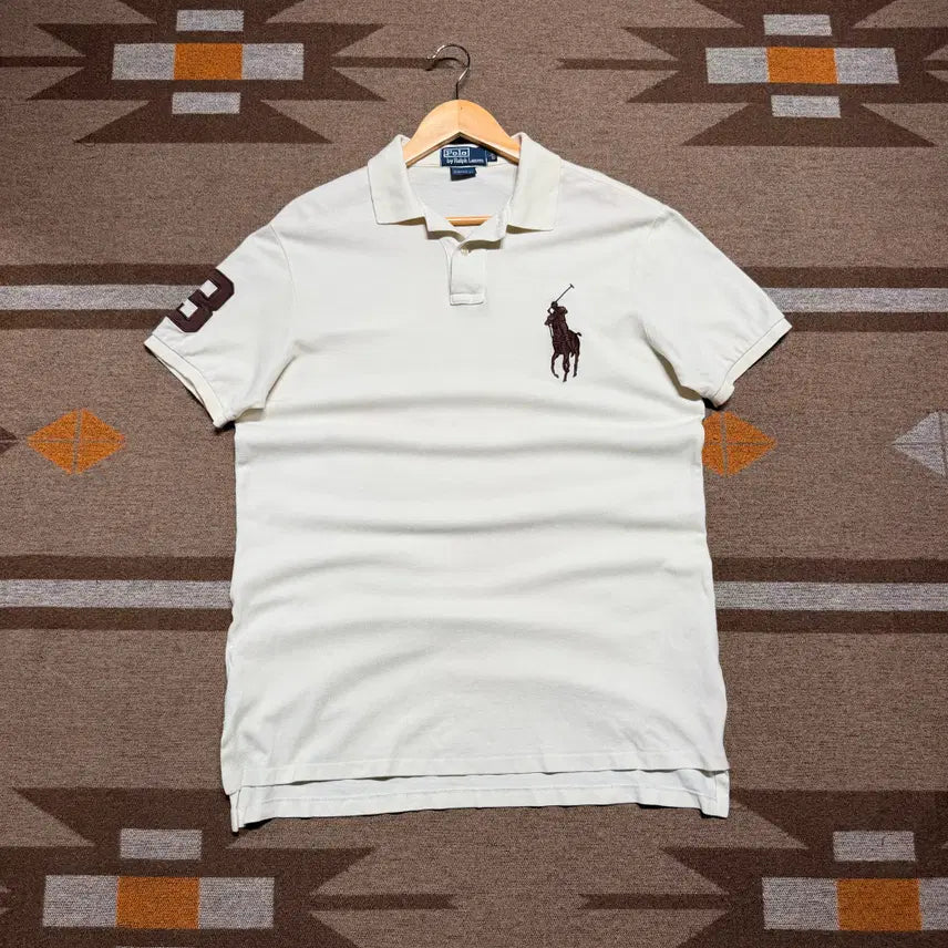 [BUNJANG] Polo Ralph Lauren Big Pony T-Shirt L Brown Pony / 폴로랄프로렌 빅포니 반팔 카라티 L 브라운포니 치프키프