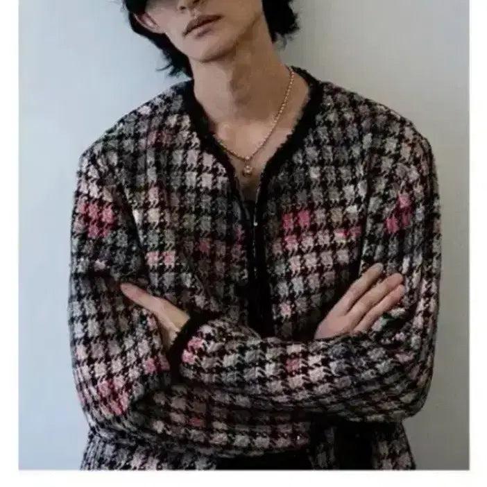 [BUNJANG] Crush Again Painted Tweed Jacket L / L)크러쉬어게인 페인티드 트위드자켓
