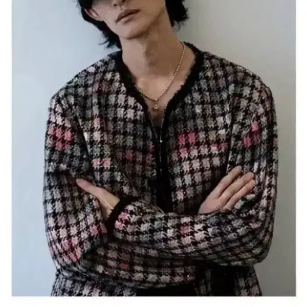 [BUNJANG] Crush Again Painted Tweed Jacket L / L)크러쉬어게인 페인티드 트위드자켓