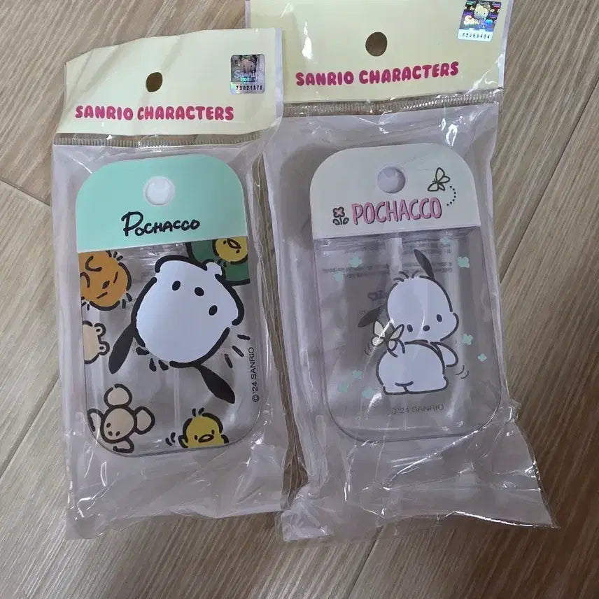 [BUNJANG] Sanrio Pochacco Transparent Pouch Set / 산리오 포차코 투명 케이스