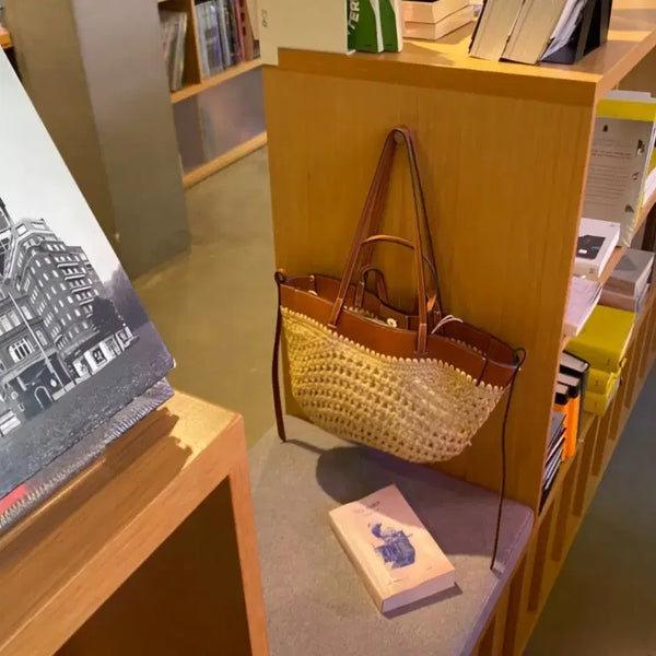 [BUNJANG] Rosebay City Basket Bag / 로즈베이 city 바스켓백