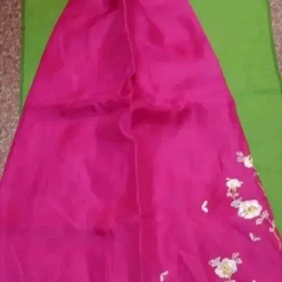 [BUNJANG] Silk Hanbok Skirt / (미착용)본견 실크 한복 치마