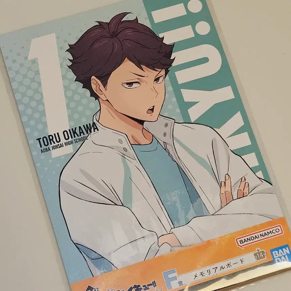 [BUNJANG] Haikyuu!! 10th Anniversary Tooru Oikawa Memorial Board (Ichiban Kuji Prize F) / 오이카와 토오루 메모리얼 보드 (하이큐 10주년 제일복권 쿠지 F상)