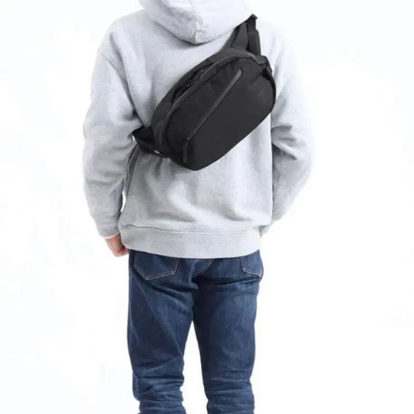 [BUNJANG] Yoshida Porter Future Waist Bag Black / 요시다포터 퓨처 웨이스트백 블랙