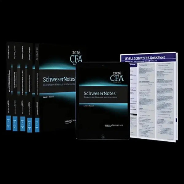 [BUNJANG] 2026 CFA Level 1 Schweser Study Materials Bundle / 2026 cfa level1 슈웨이저,목,커리큘럼북,퀵시트,각종문지